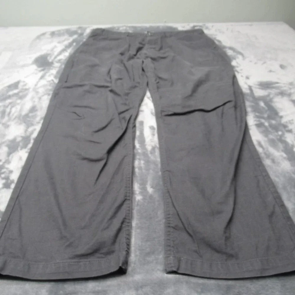 The North Face Pants Mens 34x29 Short‎ Gray Baggy Wide Leg Boot iking Gorpcore